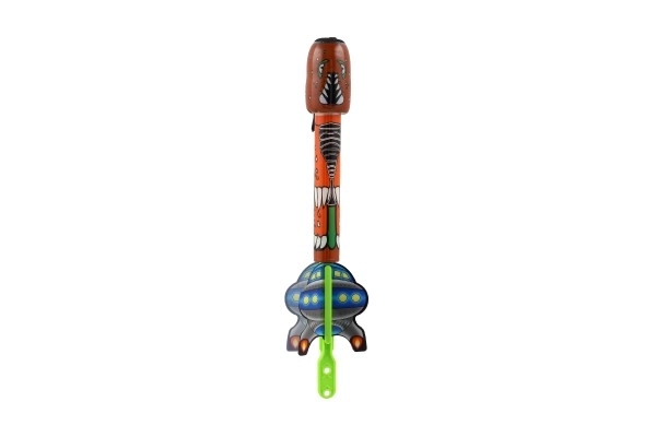 Strzałka wystrzałowa z dźwiękiem plastik 25cm 4 kolory na karcie 13x31,5x4cm