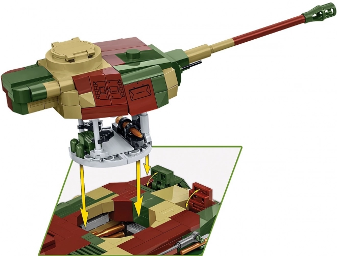 Zestaw II Wojna Światowa Panzerkampfwagen IV Ausf. G z 1107 elementów