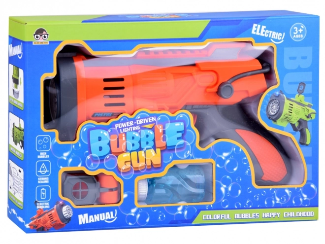 Pistolet na tęczowe bańki