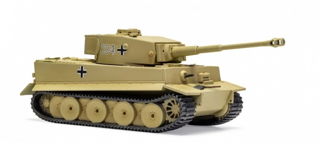 Plastikowy model Tiger I w małym zestawie