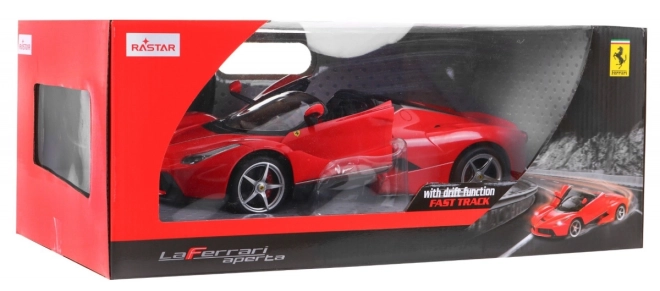 Ferrari LaFerrari Aperta model RASTAR 1:14 Samochód zdalnie sterowany + 2,4 GHz pilot – Czerwony