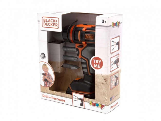 Elektroniczna wiertarka/wkrętarka Black + Decker