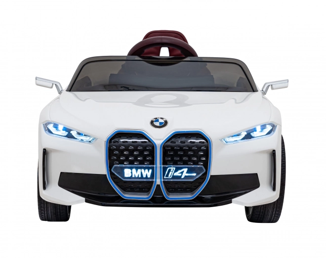 Samochód dziecięcy na baterię BMW i4 – Białe