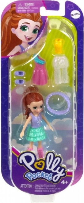 Polly Pocket – mały modowy zestaw z lalką i ubrankami