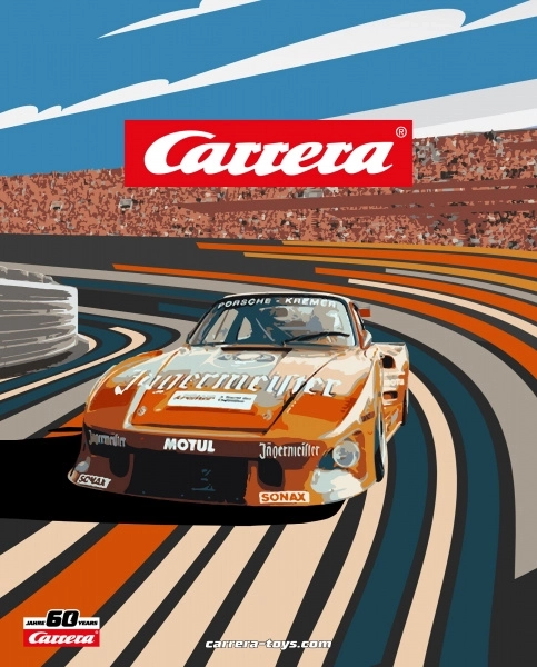 Metalowa tablica 60 lat Carrera 5 (21140)