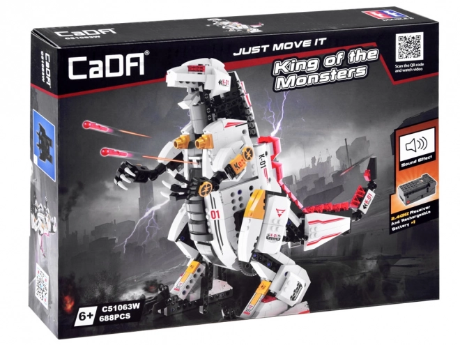 Zestaw konstrukcyjny techniczny Mechagodzilla 688 szt.