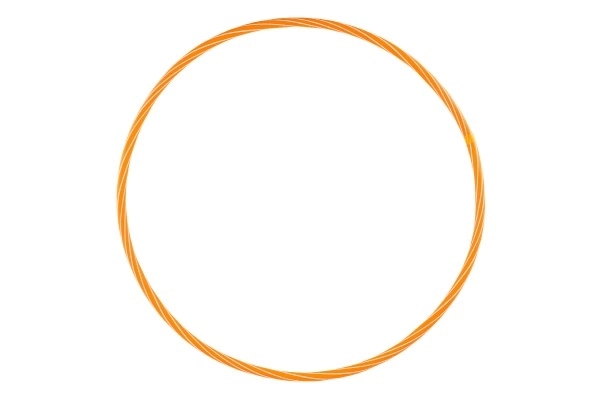 Hula hop plastikowy obręcz średnica 70cm