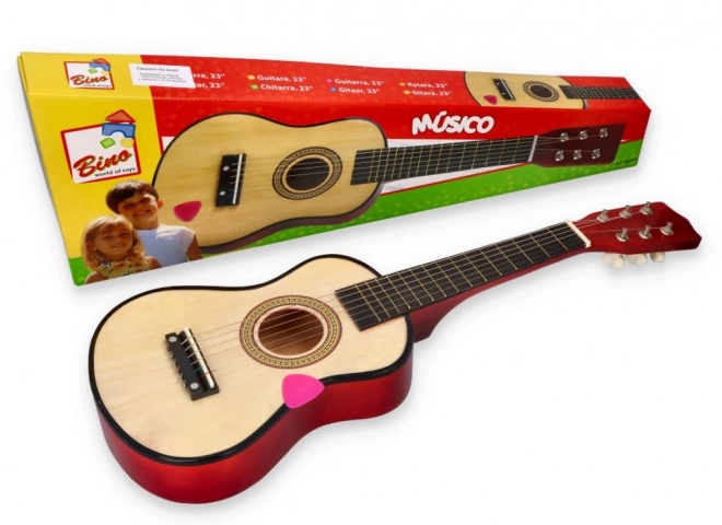 Gitara drewno/metal 57cm w pudełku