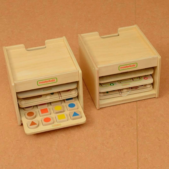 Drewniana szafka na tablice Masterkidz