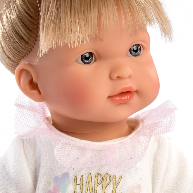 Llorens 28035 VALERIA - realistyczna lalka z całowinylowym ciałem - 28 cm
