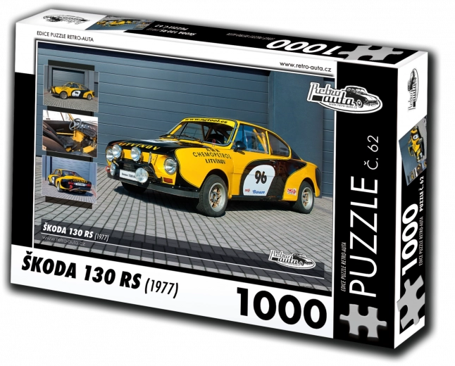 Puzzle RETRO-AUTA Škoda 130 RS (1977) – 1000 elementów