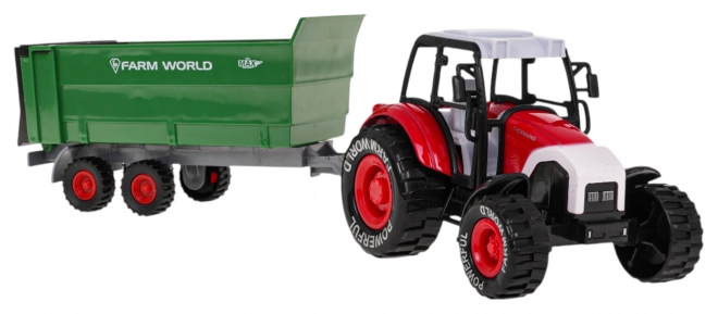 Zestaw pojazdów rolniczych Traktor + kombajn