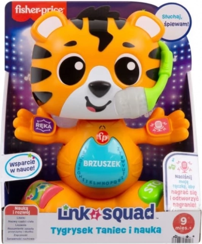 Edukacyjna zabawka Link Squad Tygr Tancerz i edukacyjny