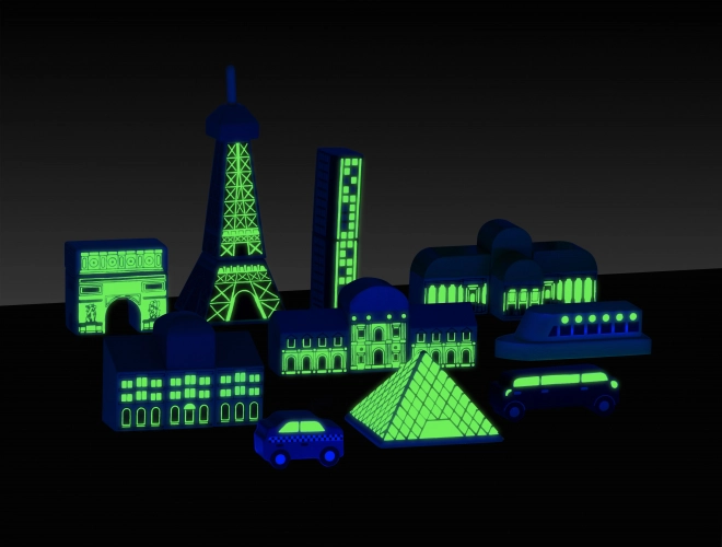 Świecące klocki Paris dla dzieci