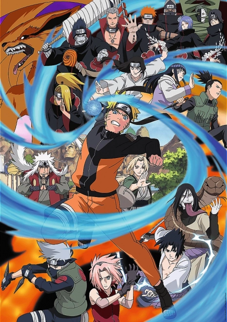 Puzzle Premium Plus NARUTO SHIPPUDEN 1000 elementów