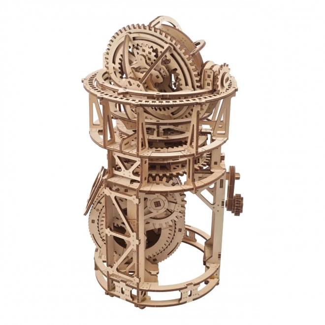 Ugears drewniany model mechaniczny mechanizmu zegarowego z tourbillonem