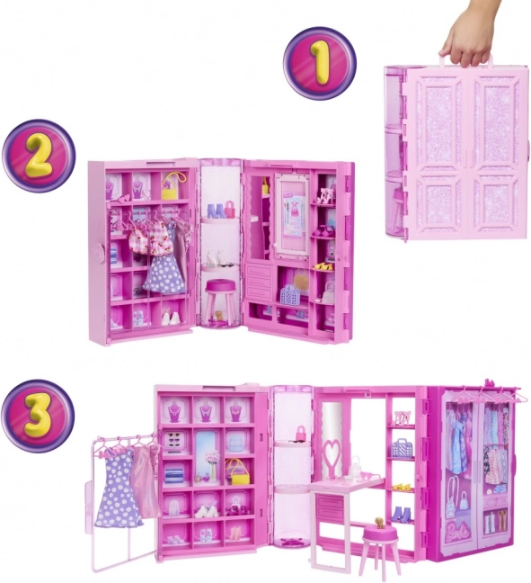 barbie szafa marzeń 3.0 z lalką