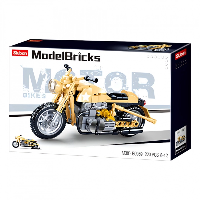 Sluban ModelBricks Motocykl Armijny