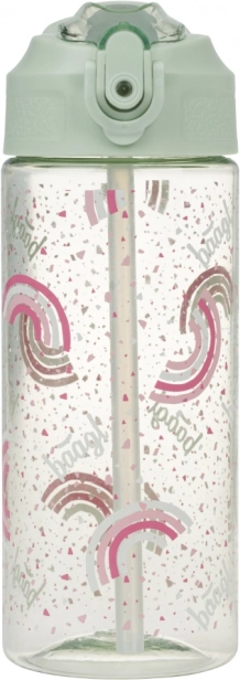Butelka tritanowa do picia ze słomką Tęcza 500 ml