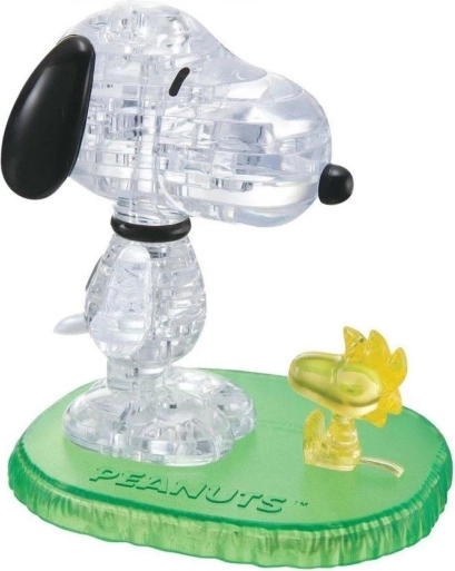 3D Crystal Puzzle Snoopy i Woodstock 41 elementów