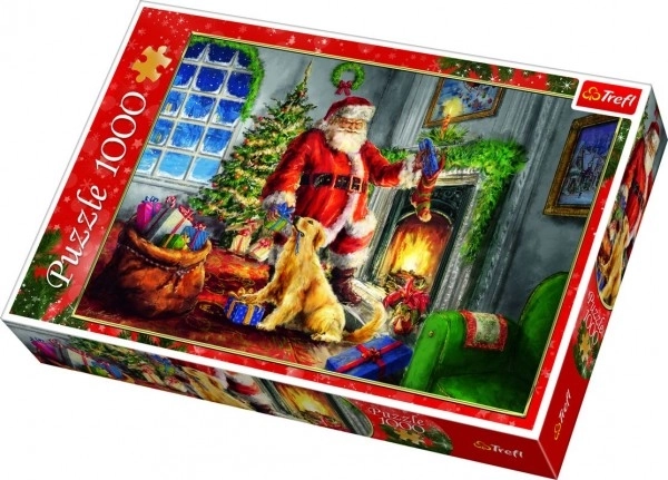 Świąteczne Puzzle - Czas Prezentów 1000 Części