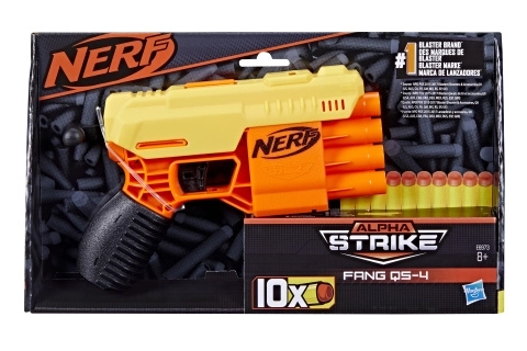 NERF Alpha strike fang QS4 Żółty