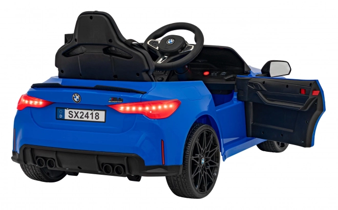 BMW M4 Pojazd Biały – Niebieski