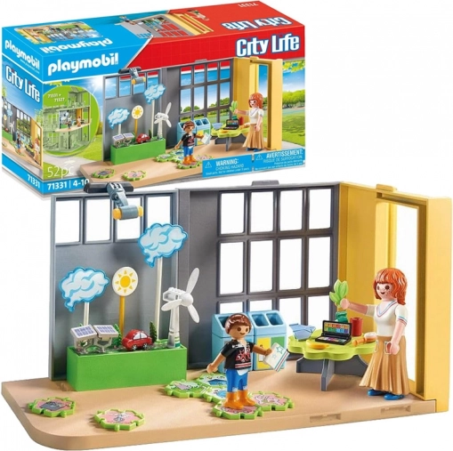 Playmobil szkoła: nauka o środowisku – zestaw 52‑elementowy