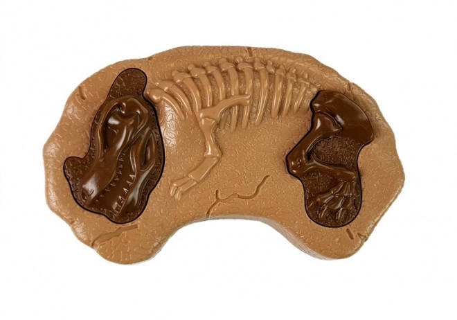 Zdalnie sterowany Tyrannosaurus Rex z mgłą