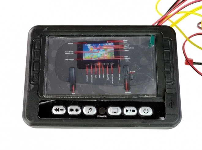 Panel muzyczny LCD MP4 do Range Rover