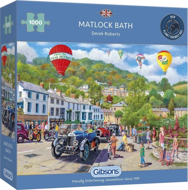 Puzzle Wioska Matlock Bath 1000 kawałków od Gibsons