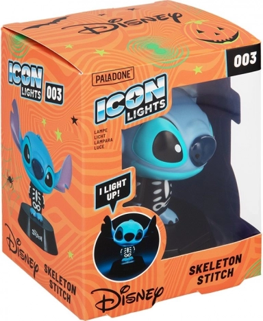 Icon Light – świecąca figurka Stitch szkielet