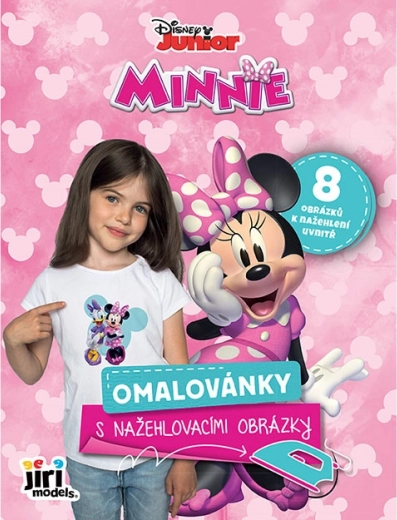 Kolorowanki z naprasowywanymi obrazkami MINNIE
