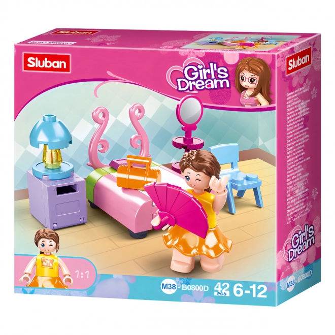 Sluban Girls Dream M38-B0800D Sypialnia
