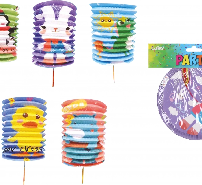 Lampion wałek Zwierzątka