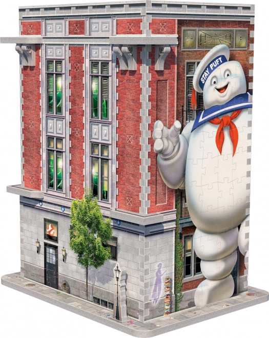 WREBBIT 3D puzzle Ghostbusters: Remiza strażaków Pogromców Duchów 500 elementów