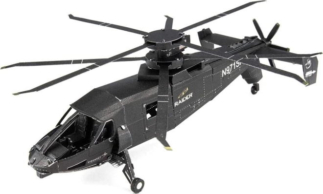 3D metalowe puzzle helikopter S-97 RAIDER – zestaw METAL EARTH