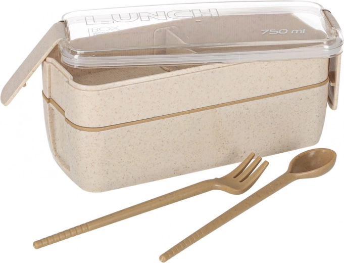 W zestawie sztućce do jedzenia w podróży