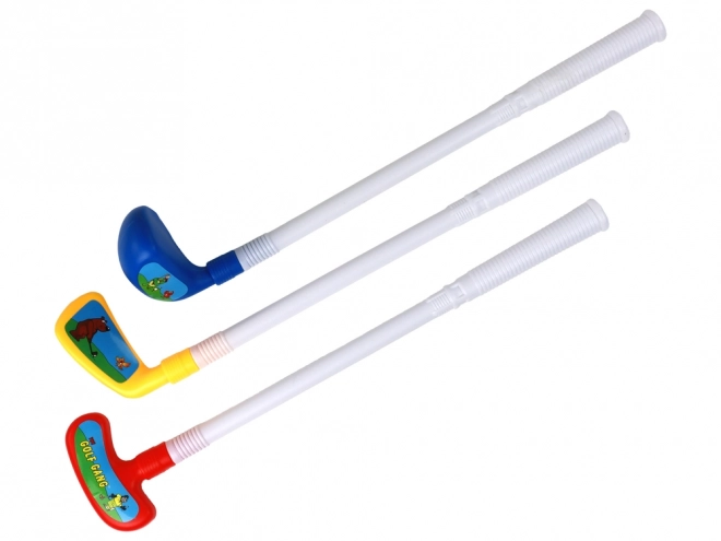 Mini plastikowy zestaw golfowy dla dzieci ks12
