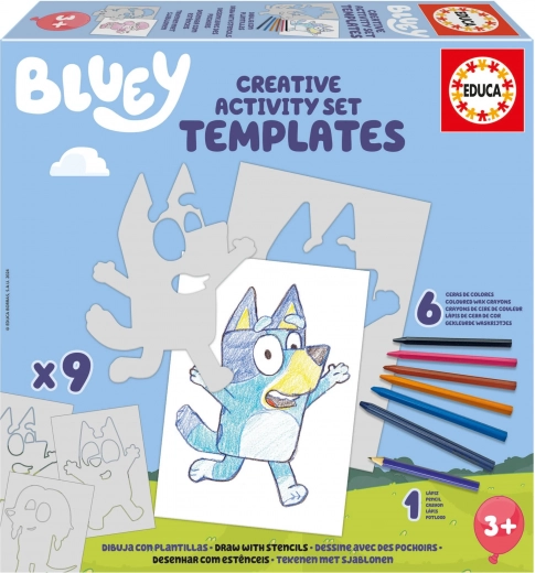 Zestaw kreatywny Bluey