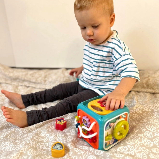 Interaktywna kostka sensoryczna Montessori 6w1