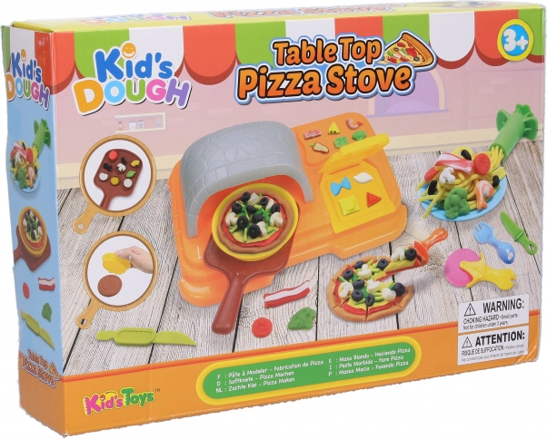 Masa plastyczna – piec do pizzy, kreatywny zestaw