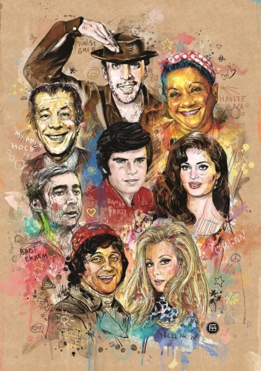 Puzzle ART PUZZLE Tureckie filmy – 1000 elementów