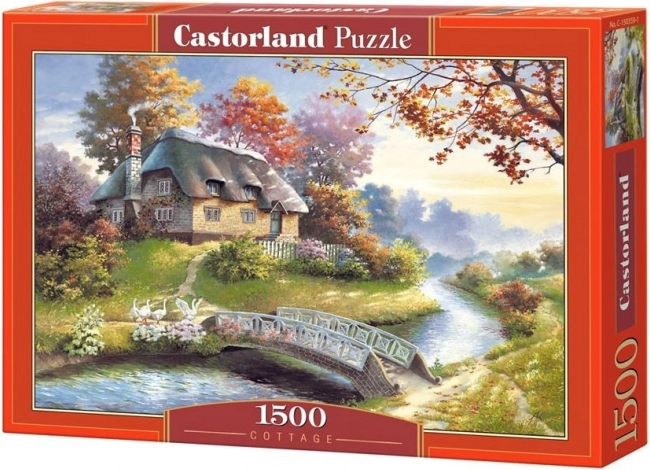 Puzzle Chata 1500 elementów CASTORLAND