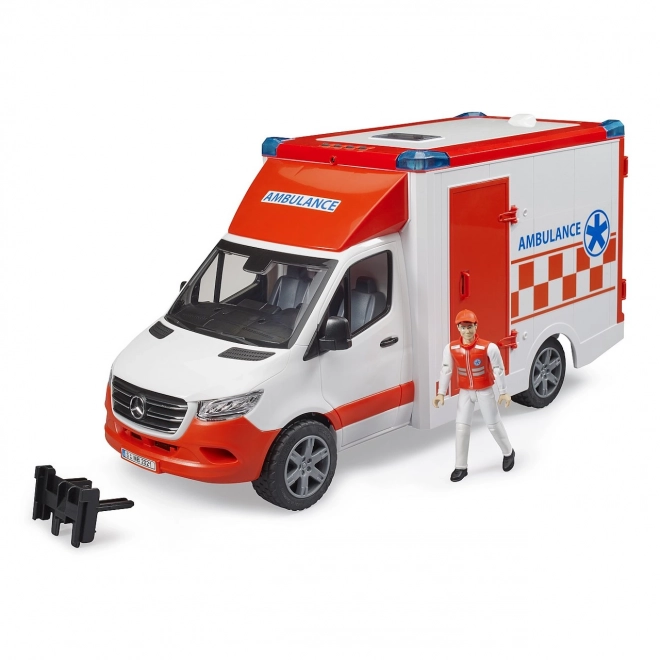 Karetka MB Sprinter z ratownikiem medycznym