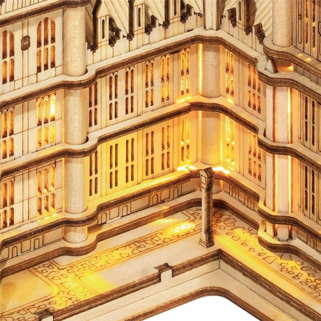 RoboCzas drewniane 3D puzzle wieża zegarowa Big Ben świecąca