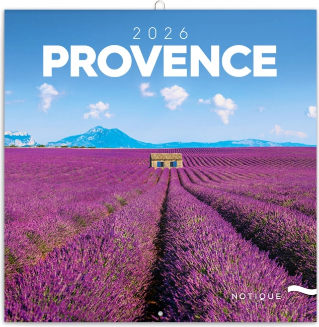 Kalendarz notatnikowy Prowansja 2026