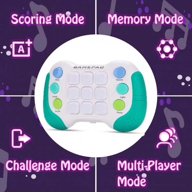 Elektroniczna gra WOOPIE Pop-It Fidget Toy Gamepad niebieski
