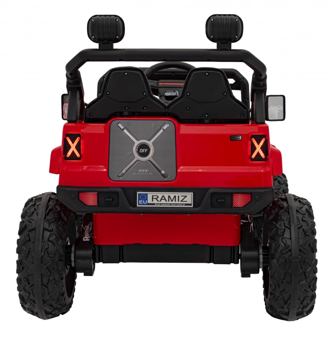 Dziecięcy samochód elektryczny OFF ROAD Speed czerwony