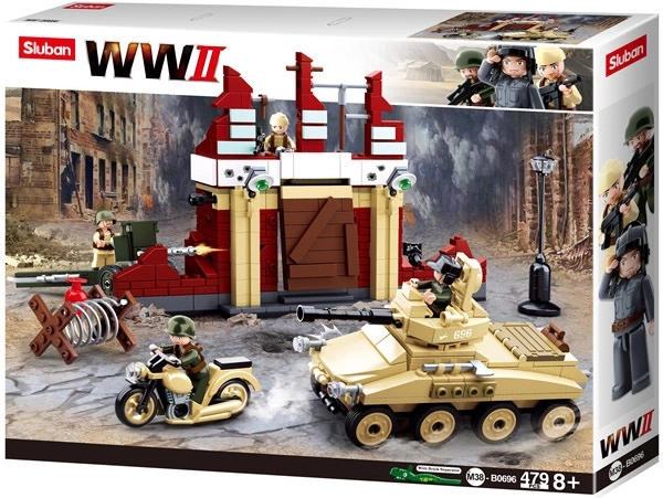 Sluban bitwa o Stalingrad – zestaw klocków kompatybilny z LEGO